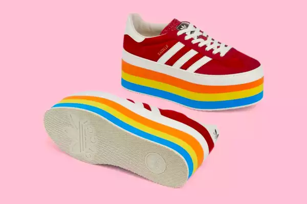 gucci adidas gazelle arcoiris