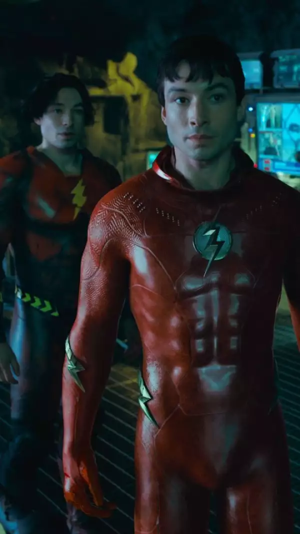Ezra Miller en la película The Flash
