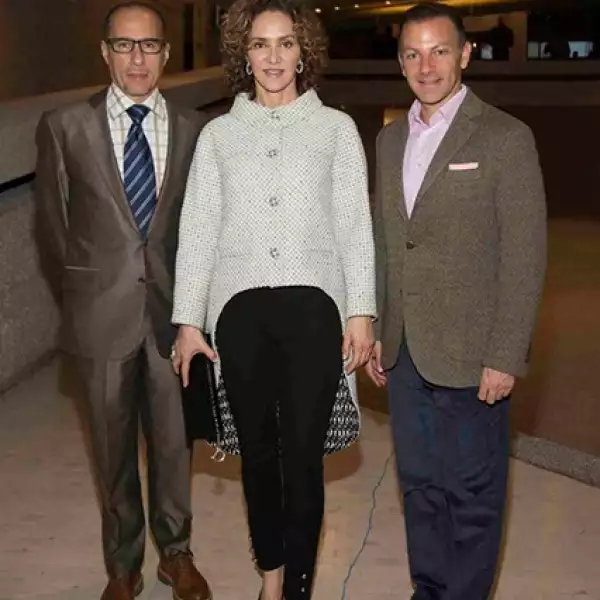 Raúl Ferraes, Angélica Fuentes y David Cohen