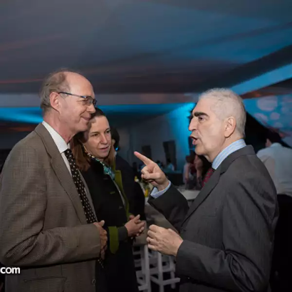 Carlos de Hasburgo, Annie Claire de Hasburgo y Rafael Tovar y de Teresa