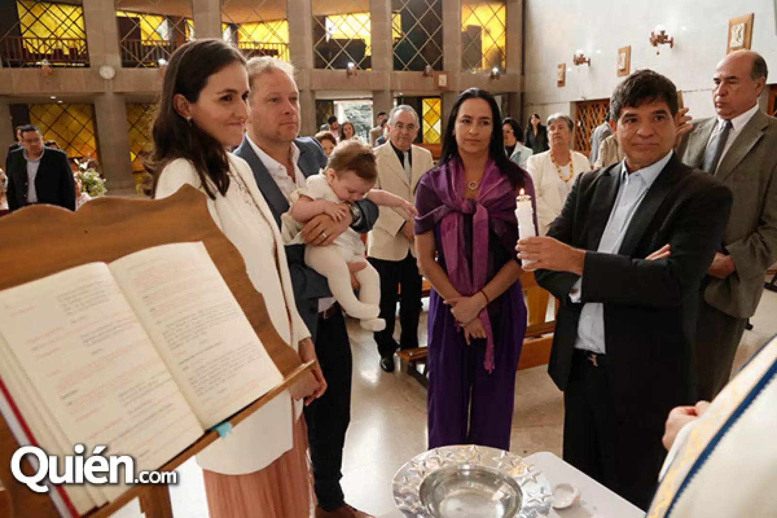 Dana Landa, Francisco y Pía Santamaría, Karina Landa y Camilo Sansores