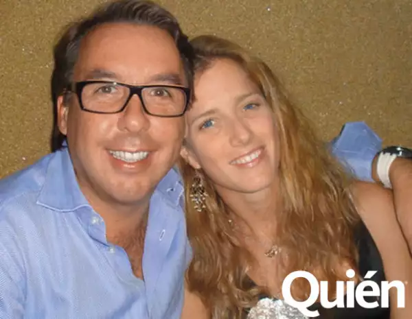 Emilio Azcárraga y Sharon Fastlicht