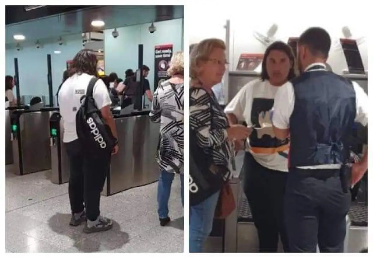 El hijo menor de AMLO, en el aeropuerto de Londres