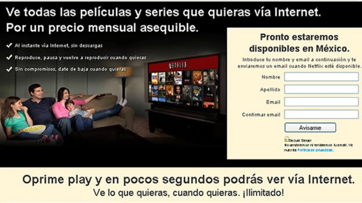 Portada de Netflix