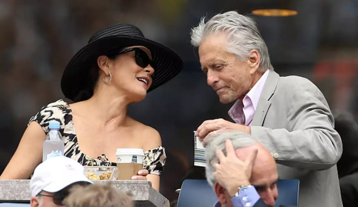 La pareja se mostró bastante entretenida en el US Open.