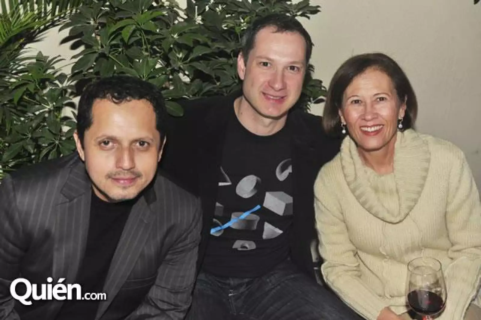 Antonio Pichardo,César Aristóteles y Titina Cantú