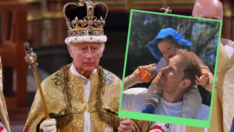 El rey brindó por el cumpleaños de Archie.