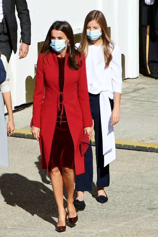Spanish Royals Attend The National Day Military Parade