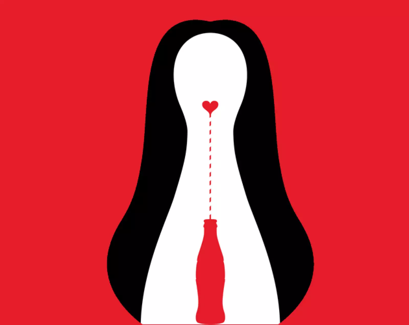 Mash-Up de la botella Coca-Cola