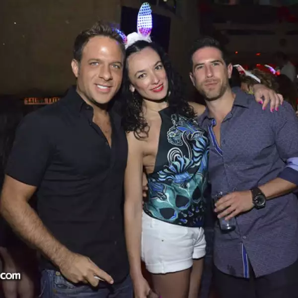 Jorge Villegas,Liliana Paredes y Carlos Petrone