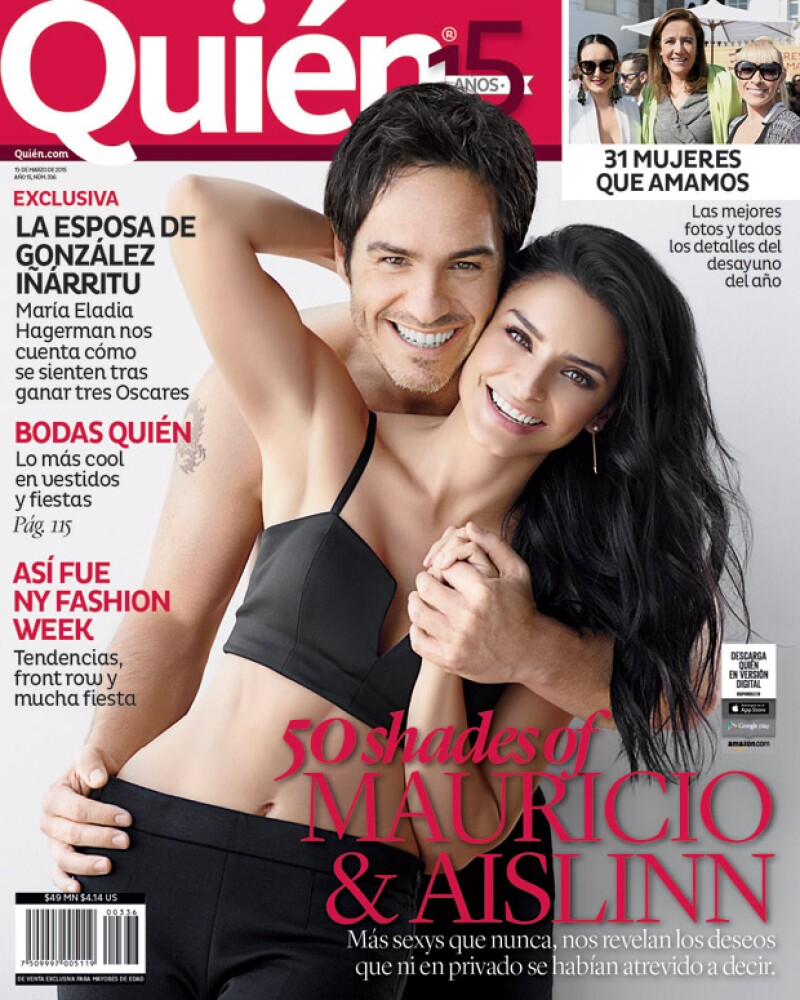 La pareja de enamorados más sexys que nunca.
