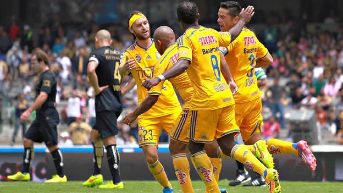 Los jugadores de Tigres lograron sacar un empate que les supo a victoria en el estadio Olímpico Universitario