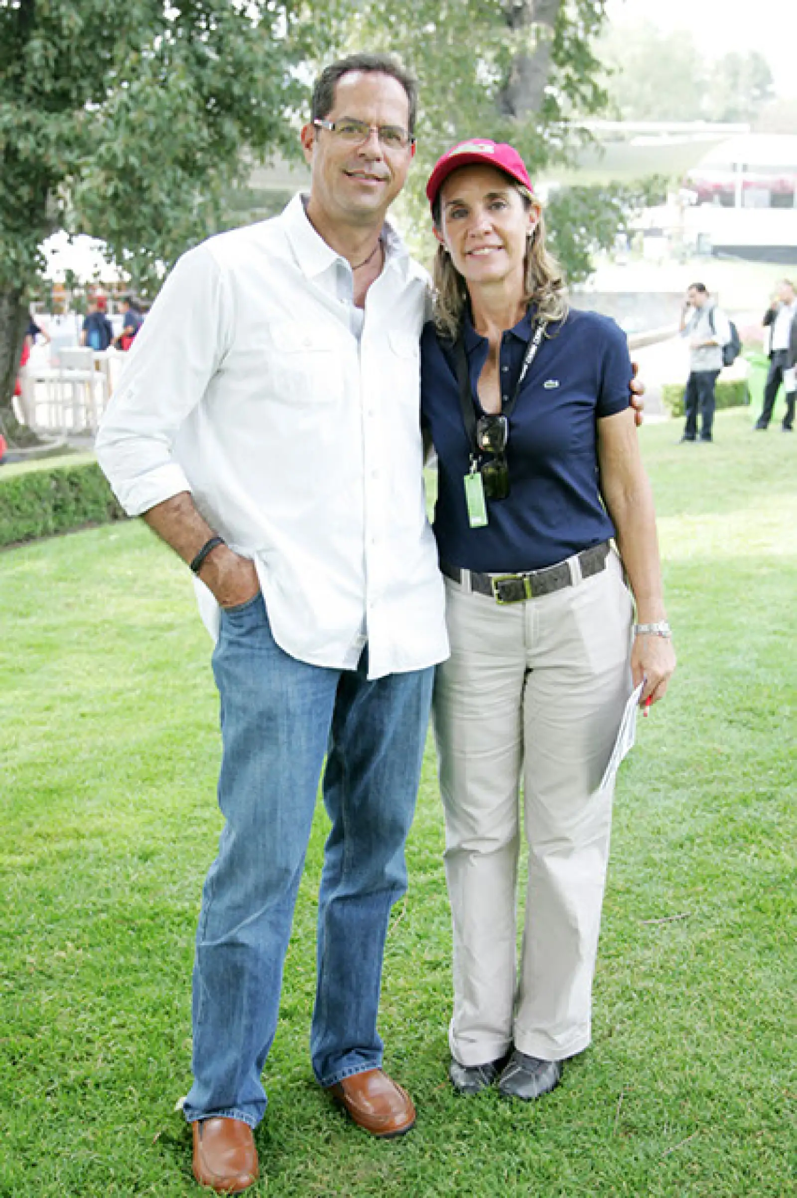Alejandro Wallace y Selena Azcue