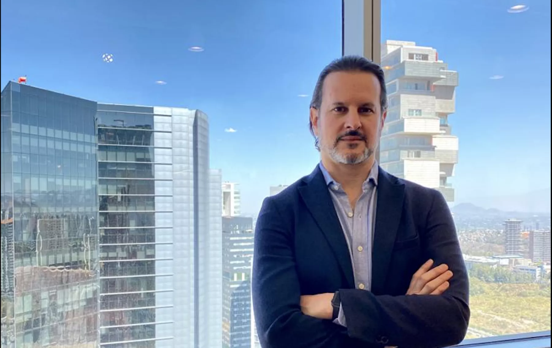 David Galland, Managing Director en Globant, en las oficinas de la empresa.