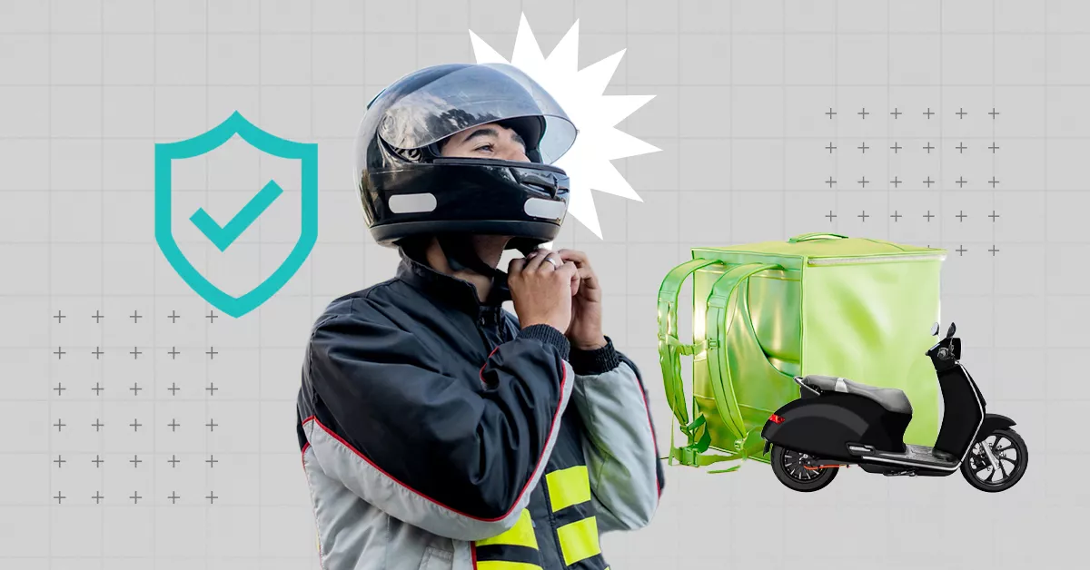 Uso de cascos homologados, cuestión de vida para repartidores de Rappi y Uber en CDMX