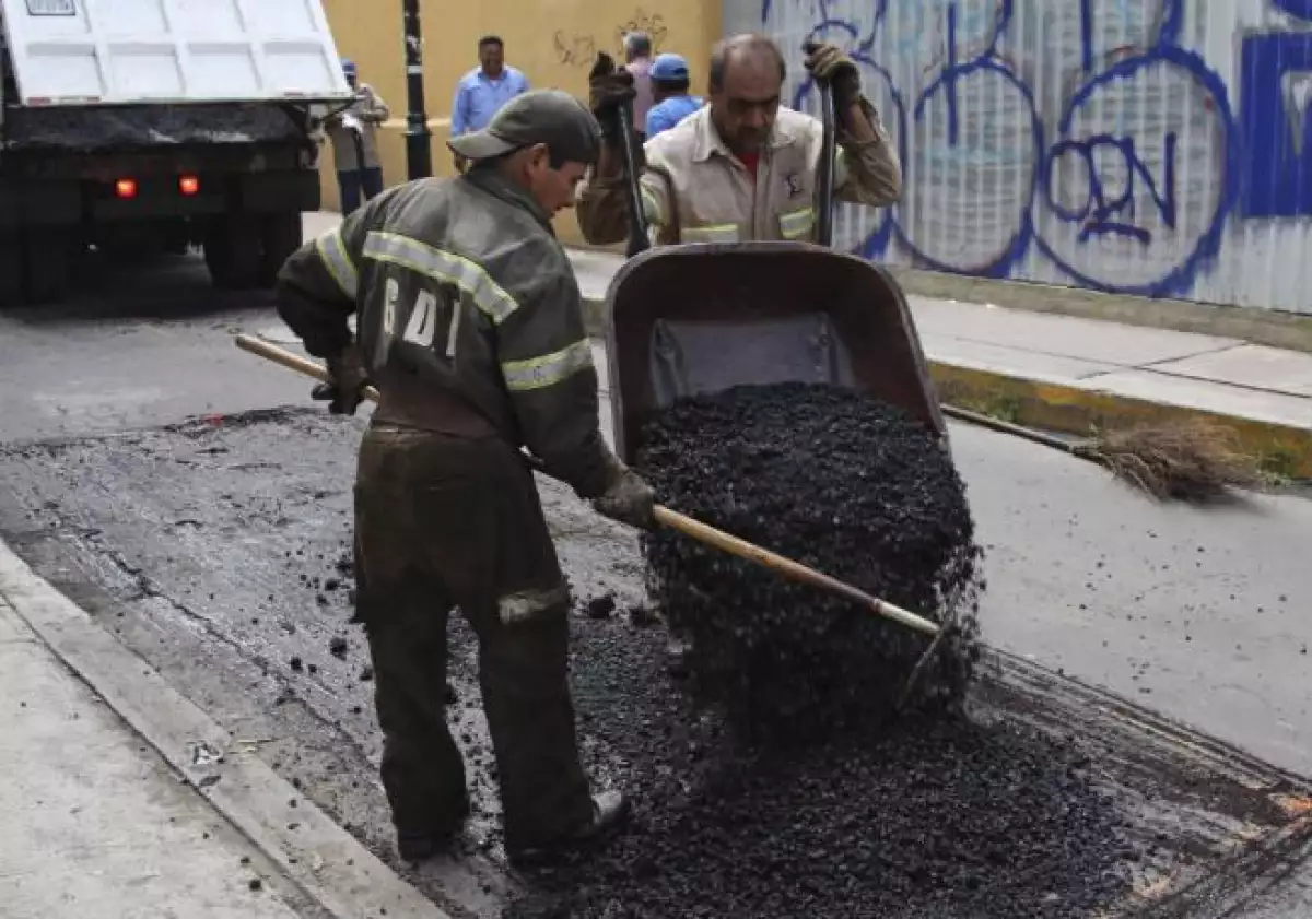 bacheo de calles