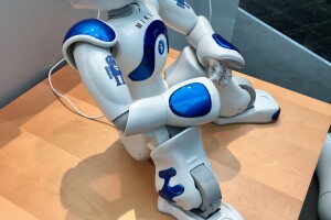 Niños y robots
