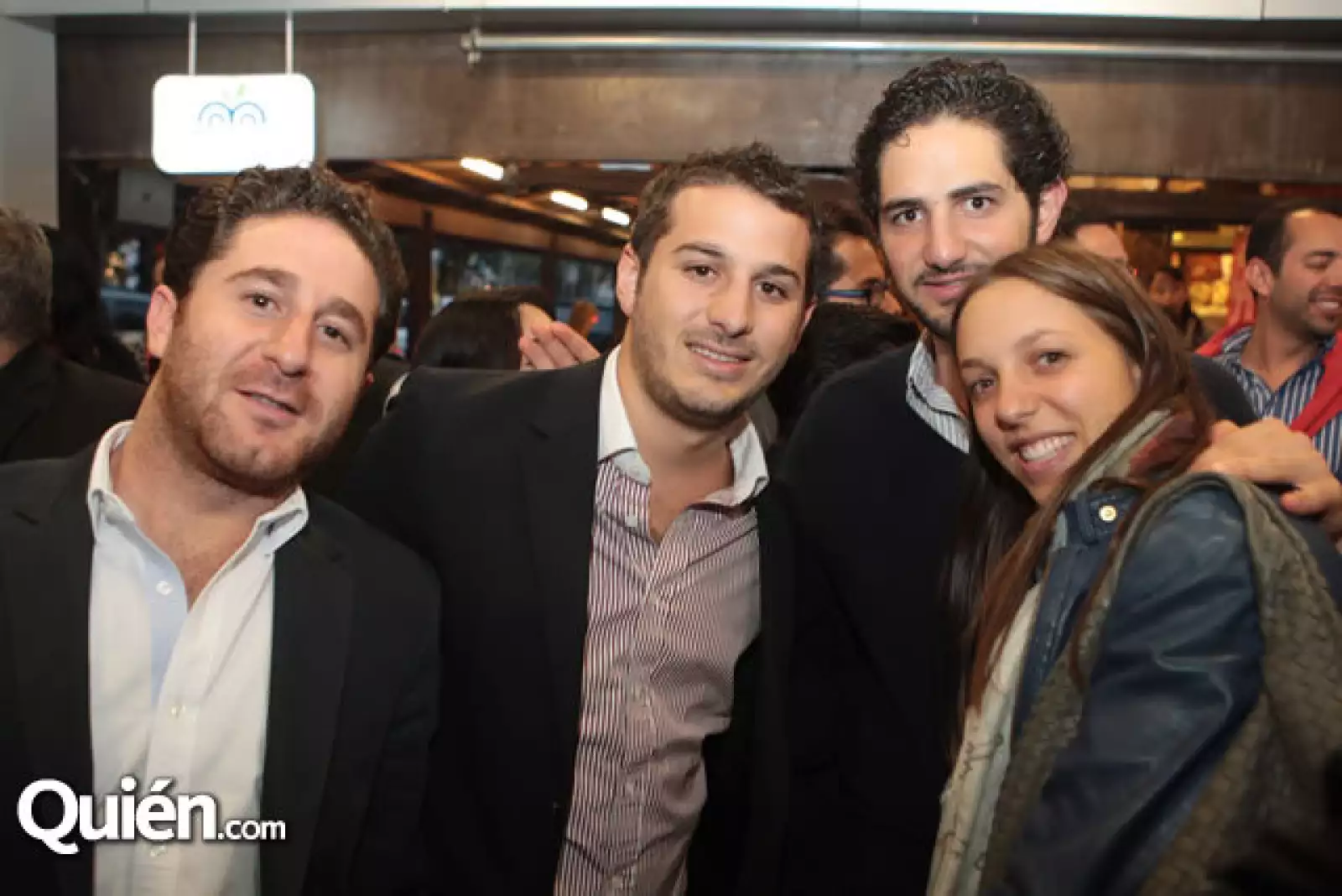 Adolfo Tuachi,Abraham Cotte,Benjamín Romano,Margot Fasja