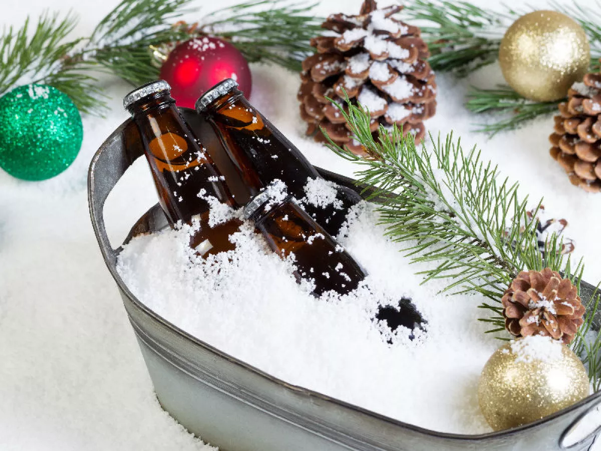 Cervezas para celebrar la Navidad