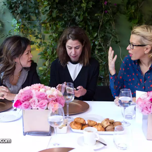 Fanny Carrillo, Ruth Ovseyevitz y Beatriz Pasquel