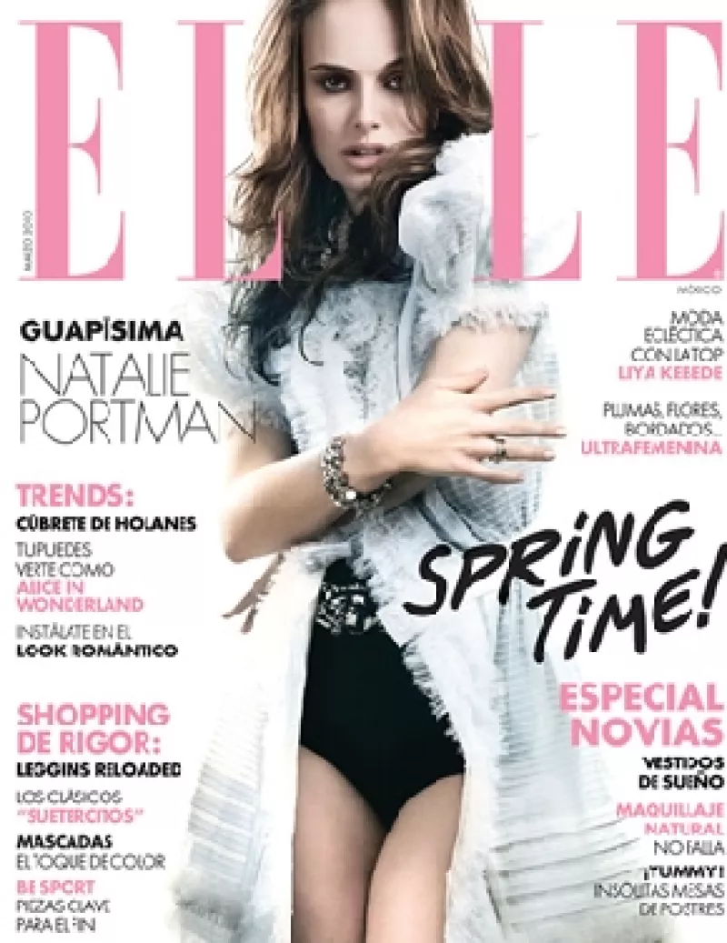 La revista ELLE invitó a la conductora a experimentar con distintos tipos de maquillaje de boda, desde el más inocente y dulce hasta el más sensual y creativo, para su especial `Spring Bride´.