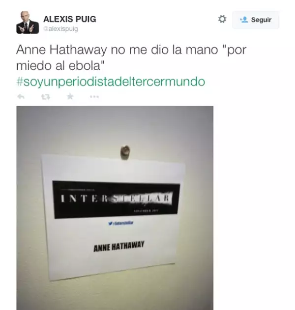 El tuit del periodista causó controversia que trascendió en los medios.