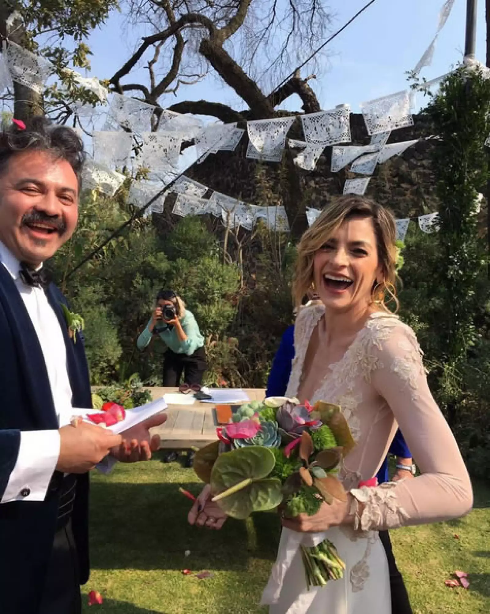 Boda Irene Azuela, Quique Rangel