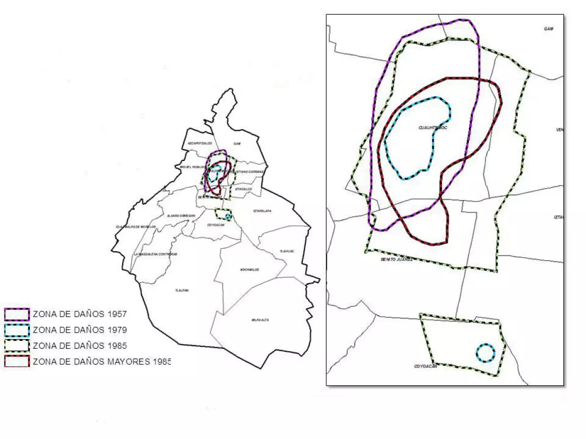 mapa riesgo sísmico