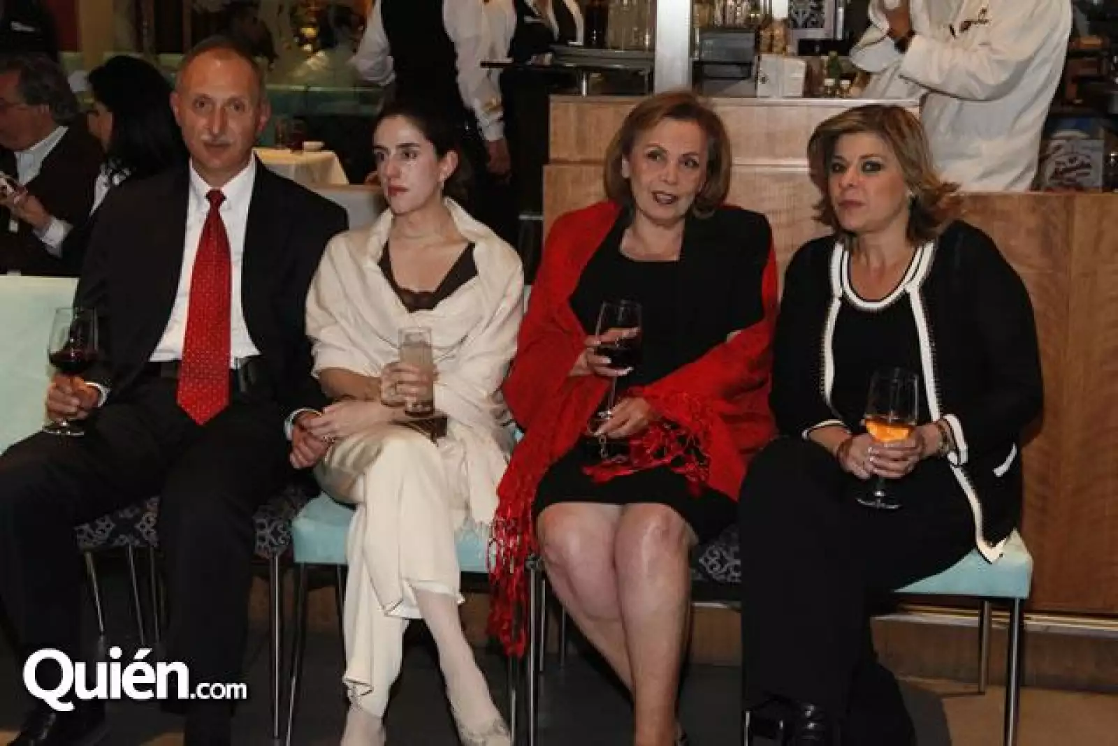 Carlos Mira,Verónica Ochoa,Jacha Mahmond y Rosy Harfuch