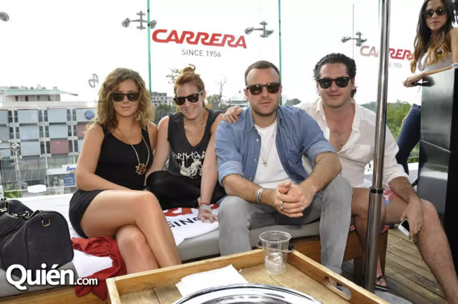 Johanna Murillo, Angie Taddei, Max Villegas y Checo Barrera