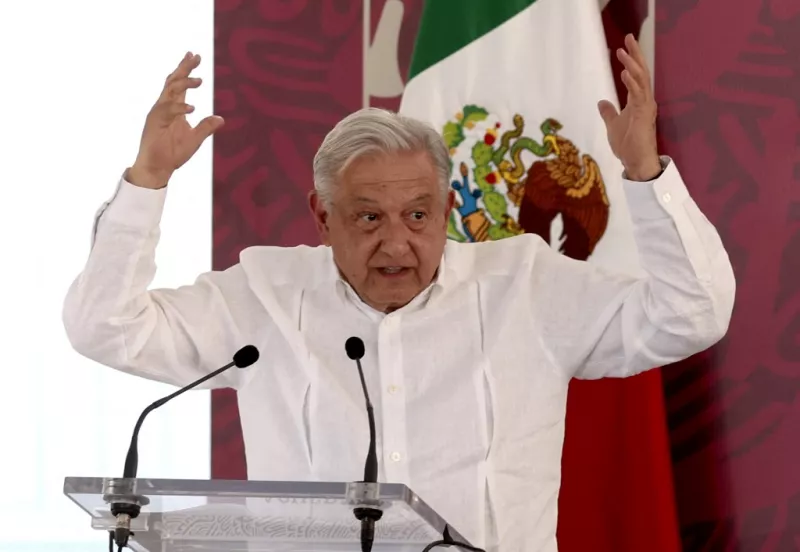 MEXICO-POLITICS-LOPEZ OBRADOR-PRESSER