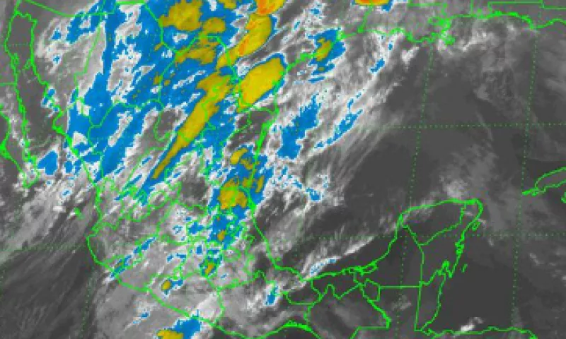La tormenta se encontrará con los frentes fríos 44 y 45. (Foto: Cortesía/ Conagua)