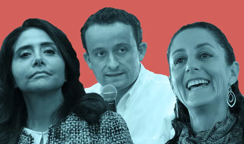 Los contendientes chilangos