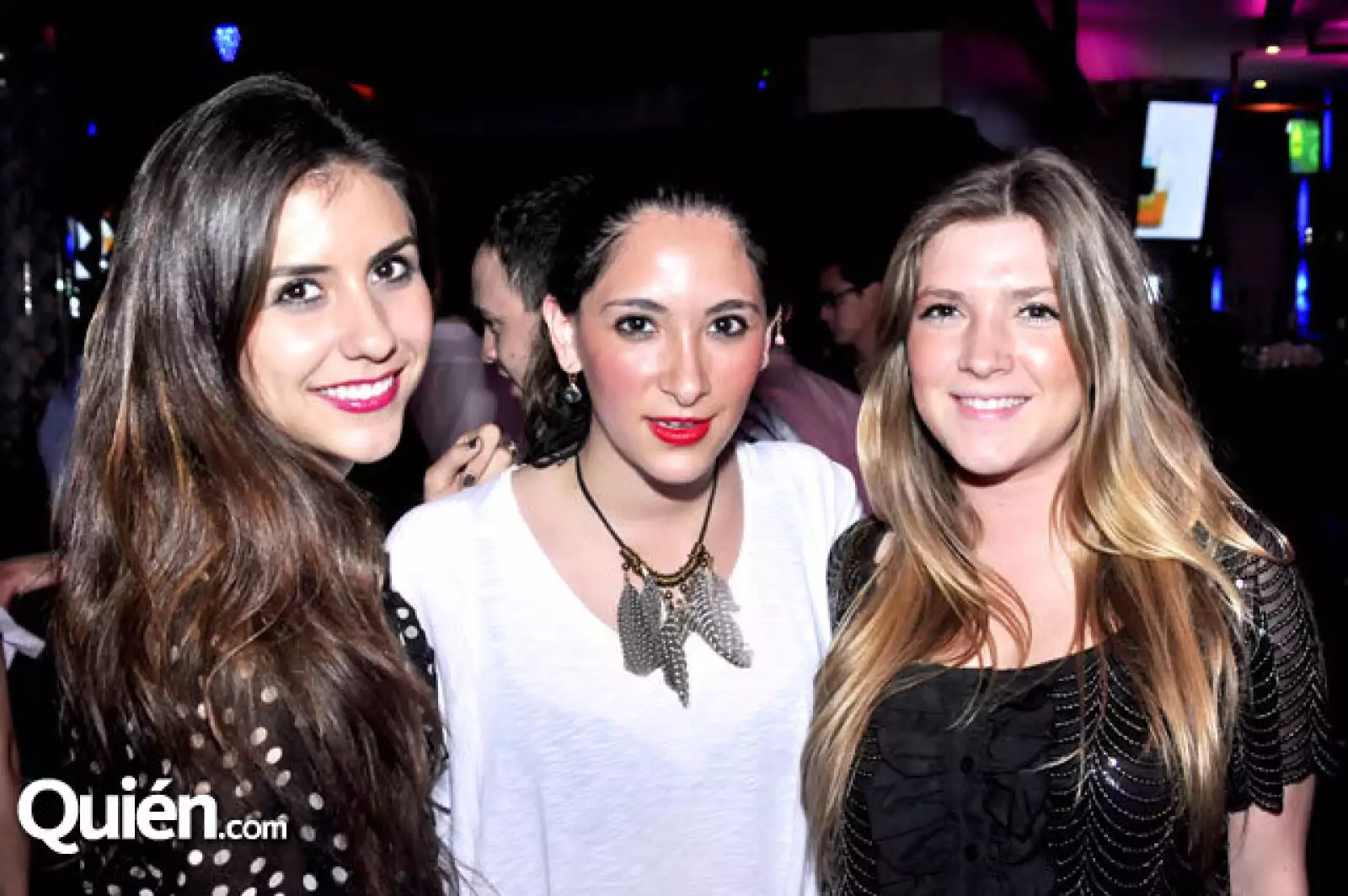 Sofía Pottes,Karina Quintanilla y Vanessa González