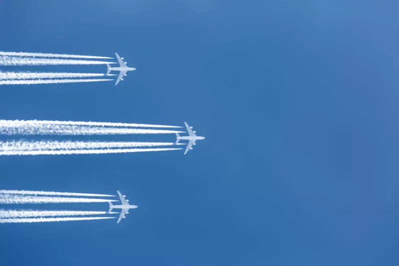 La carrera en el aire