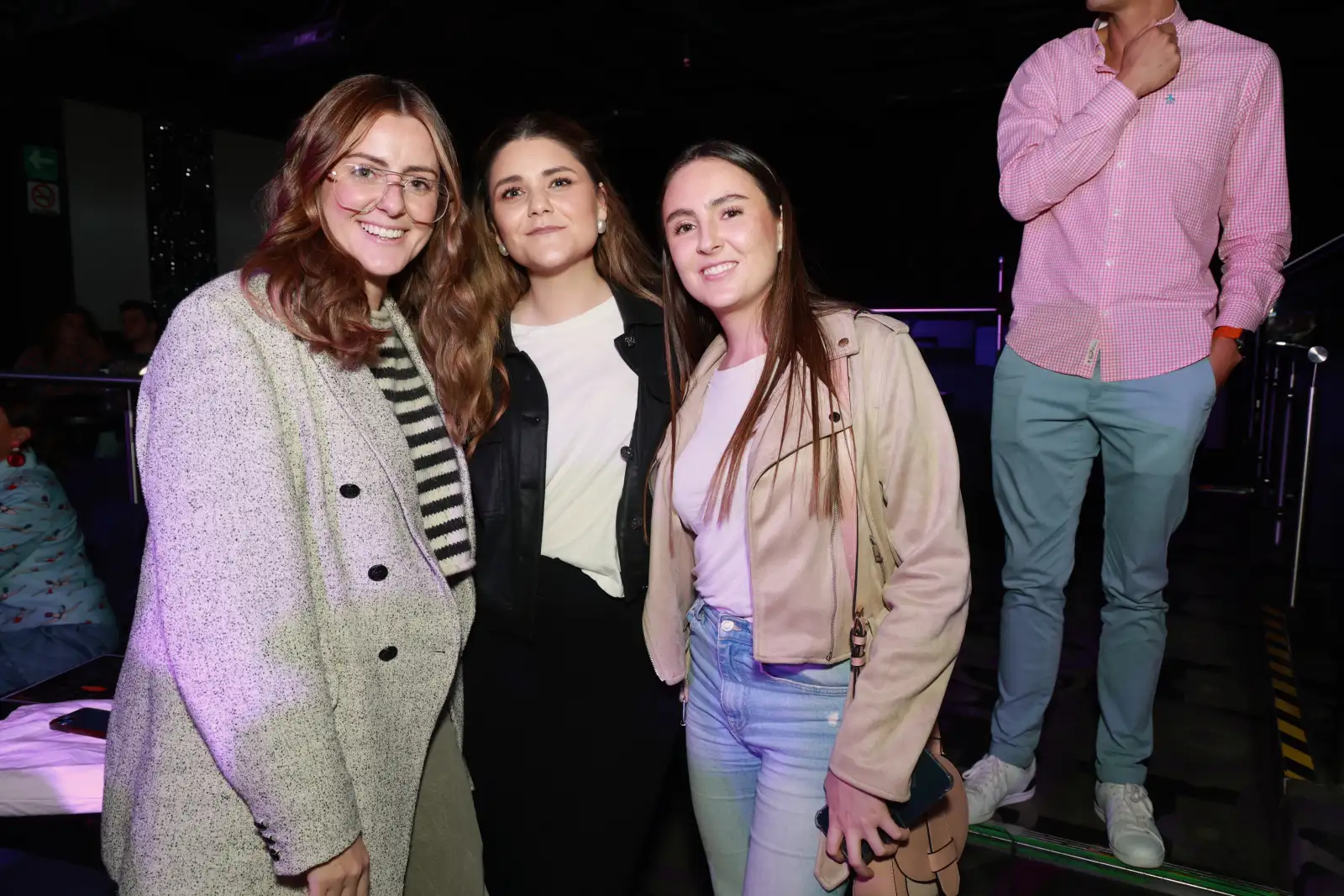 Begoña Díaz, Mariana Treviño y María José de la Mora 