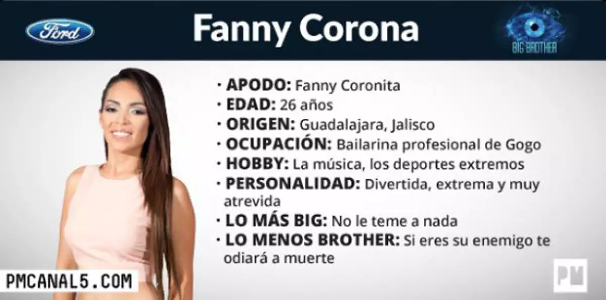 Fanny Coronita es una go go dancer de Guadalajara.