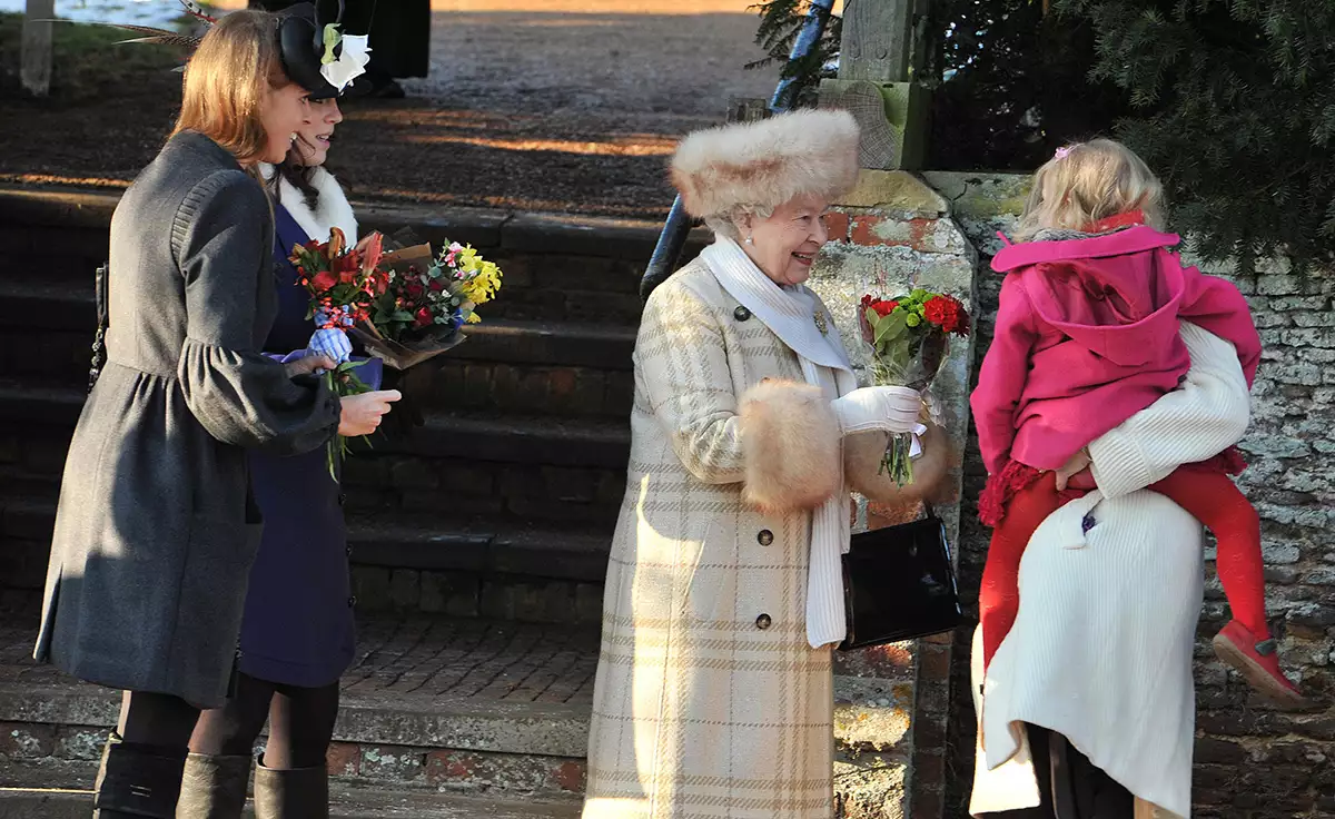 The Royal Family Attend Their Traditional Christmas Day Church Service