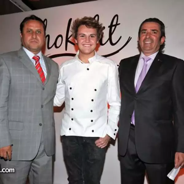 Marcos Hernández,Louis Barnett y Miguel Ángel Pons