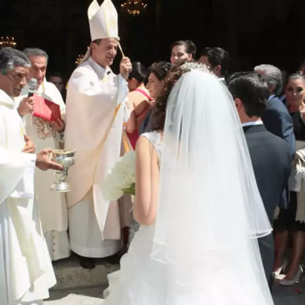 Boda de Ana Cecilia Peña Nieto y Felipe Casahonda.