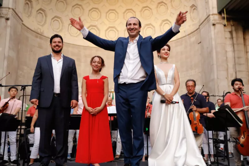 "Opera Italiana Is In The Air" Returns To Central Park's Naumburg Bandshell