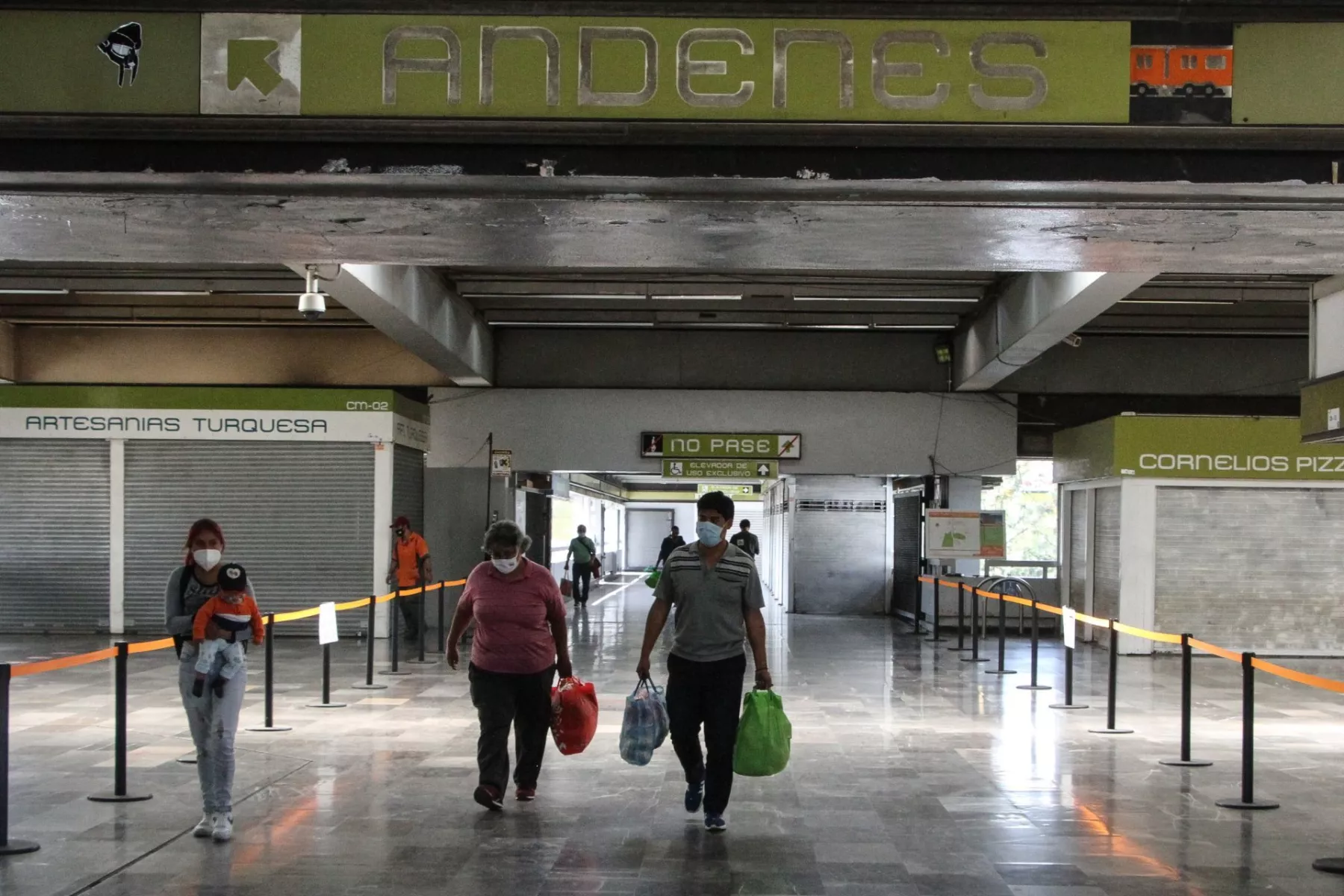 La línea 3 del metro alista todo para retomar actividades.