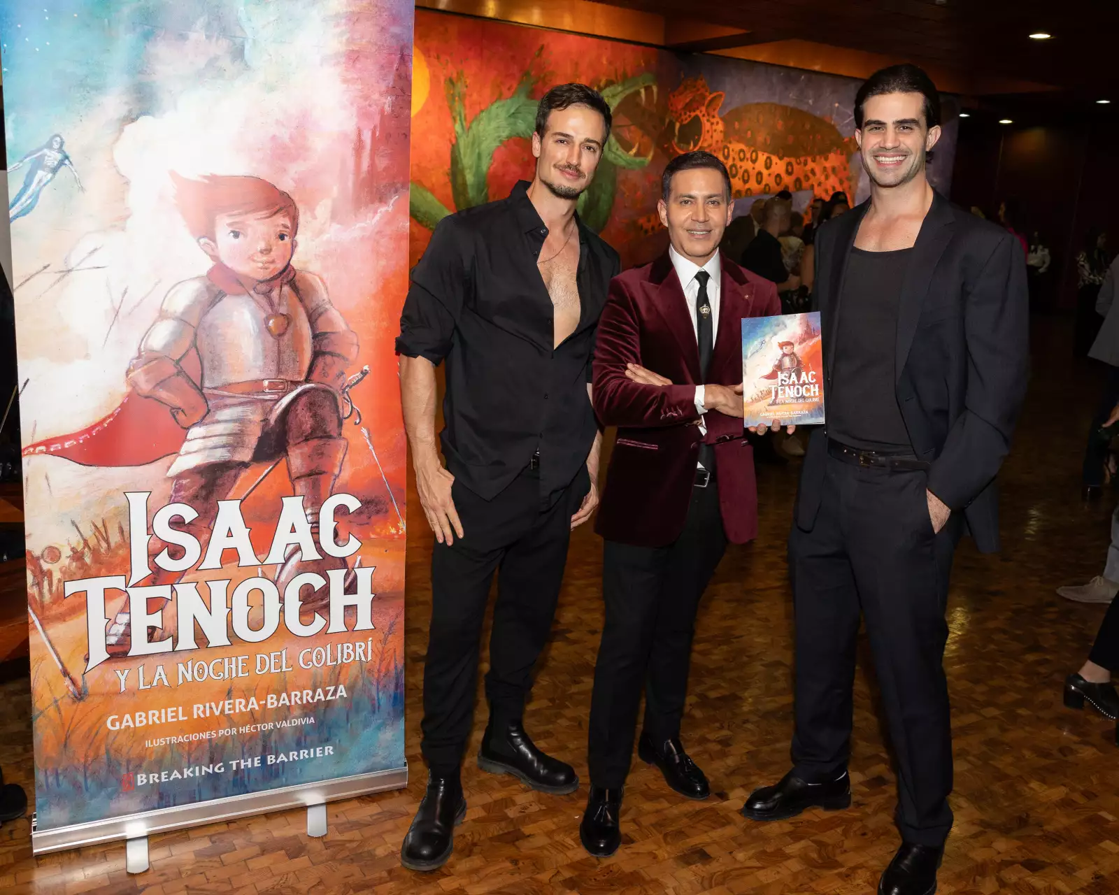 Gabriel Rivera-Barraza y Juana Domenzain en el Museo de Antropología