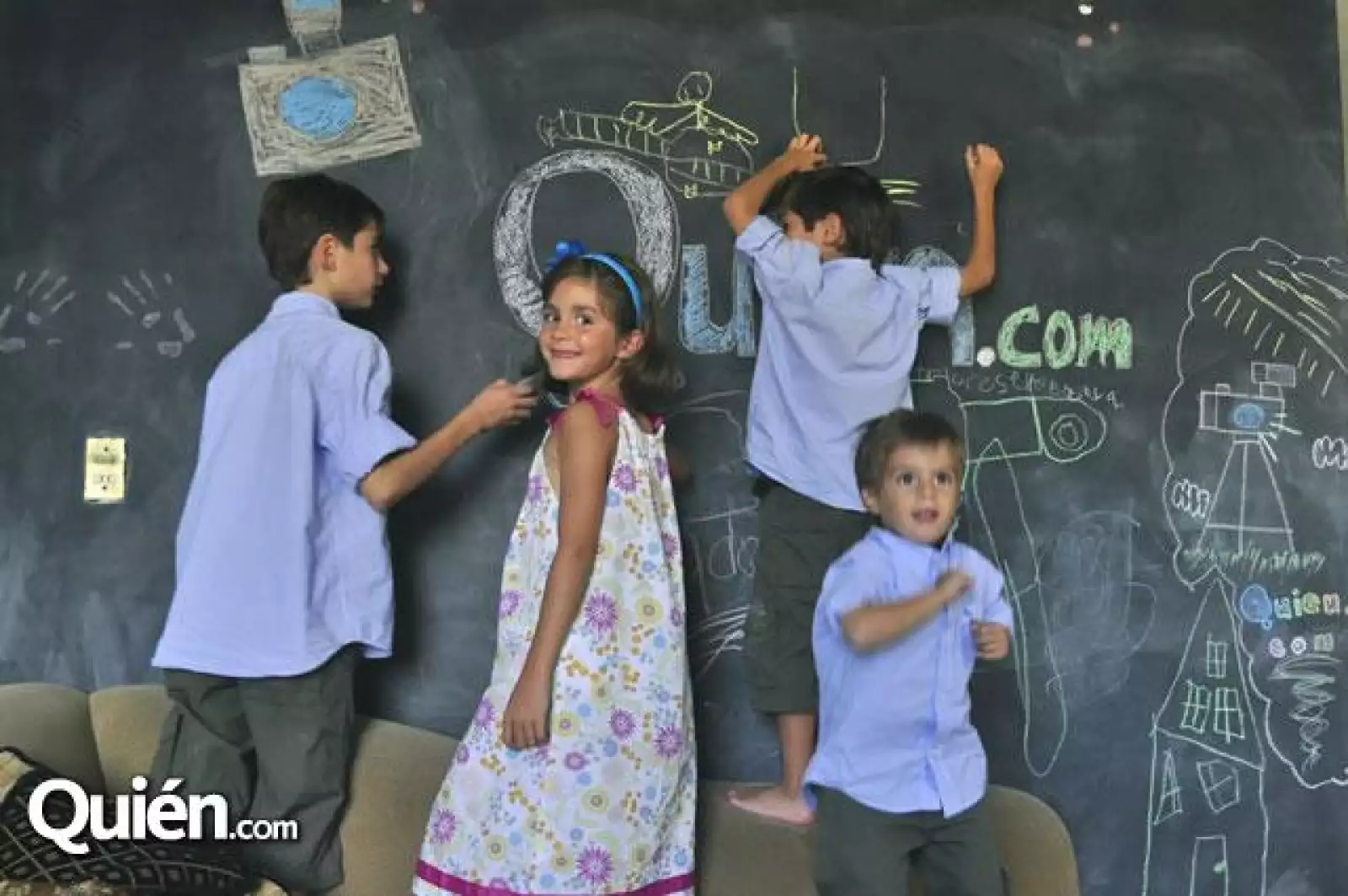 Agustín,Vivian,Ferrán y Diego