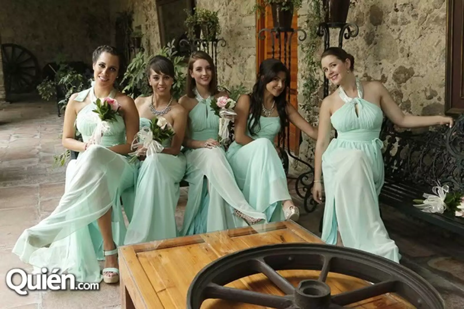 Melissa Vargas,Gilda Cervantes,Daniela Ossa,Geli González y Jacqueline Arguelles