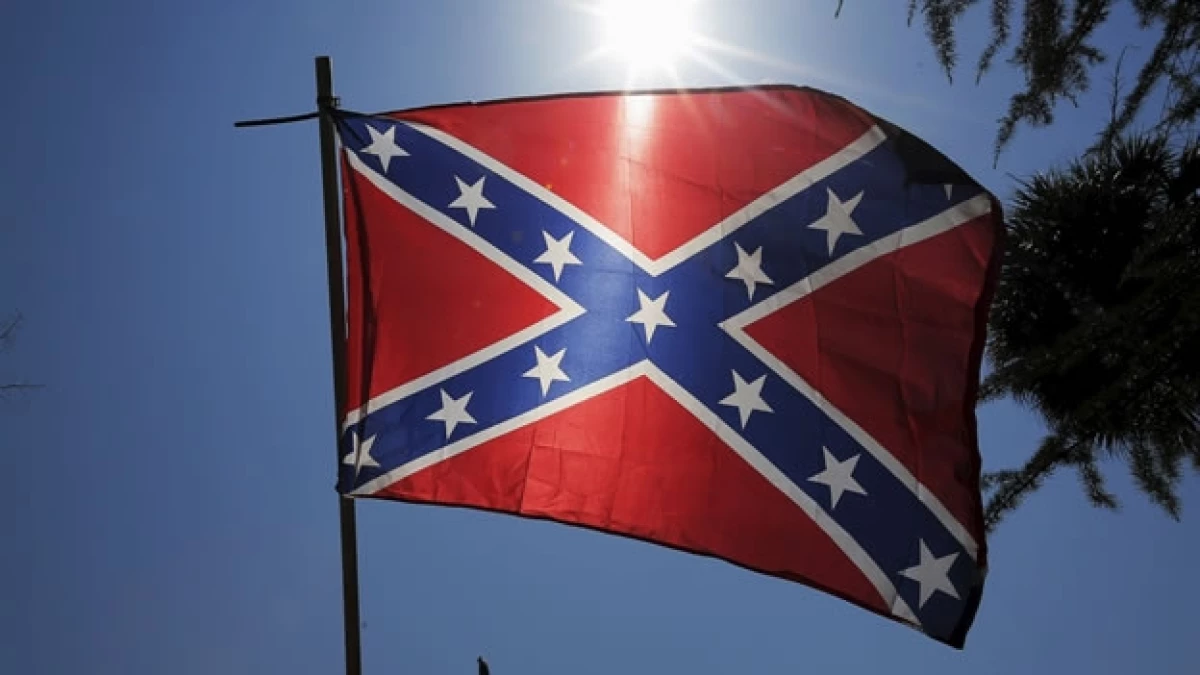 El símbolo de secesión durante una parte de la historia de Estados Unidos es popular en algunas partes