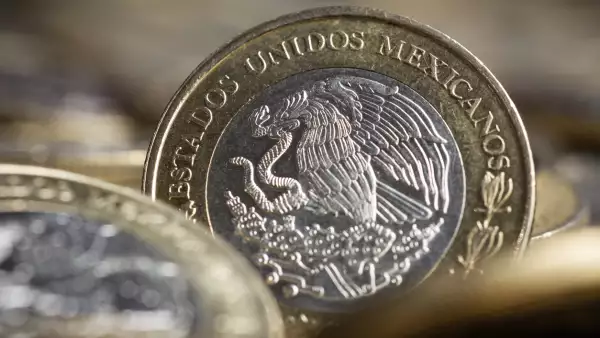 Many Mexican coins