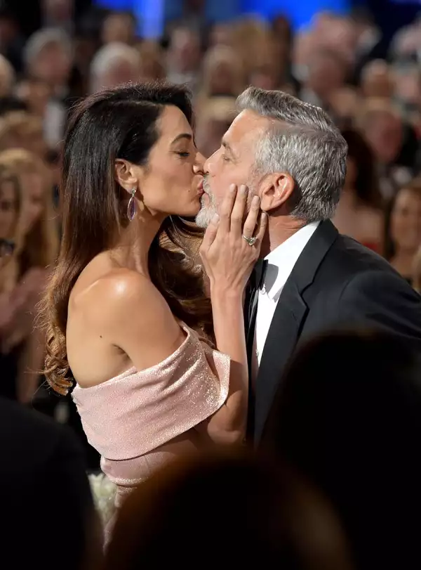 George y Amal Clooney