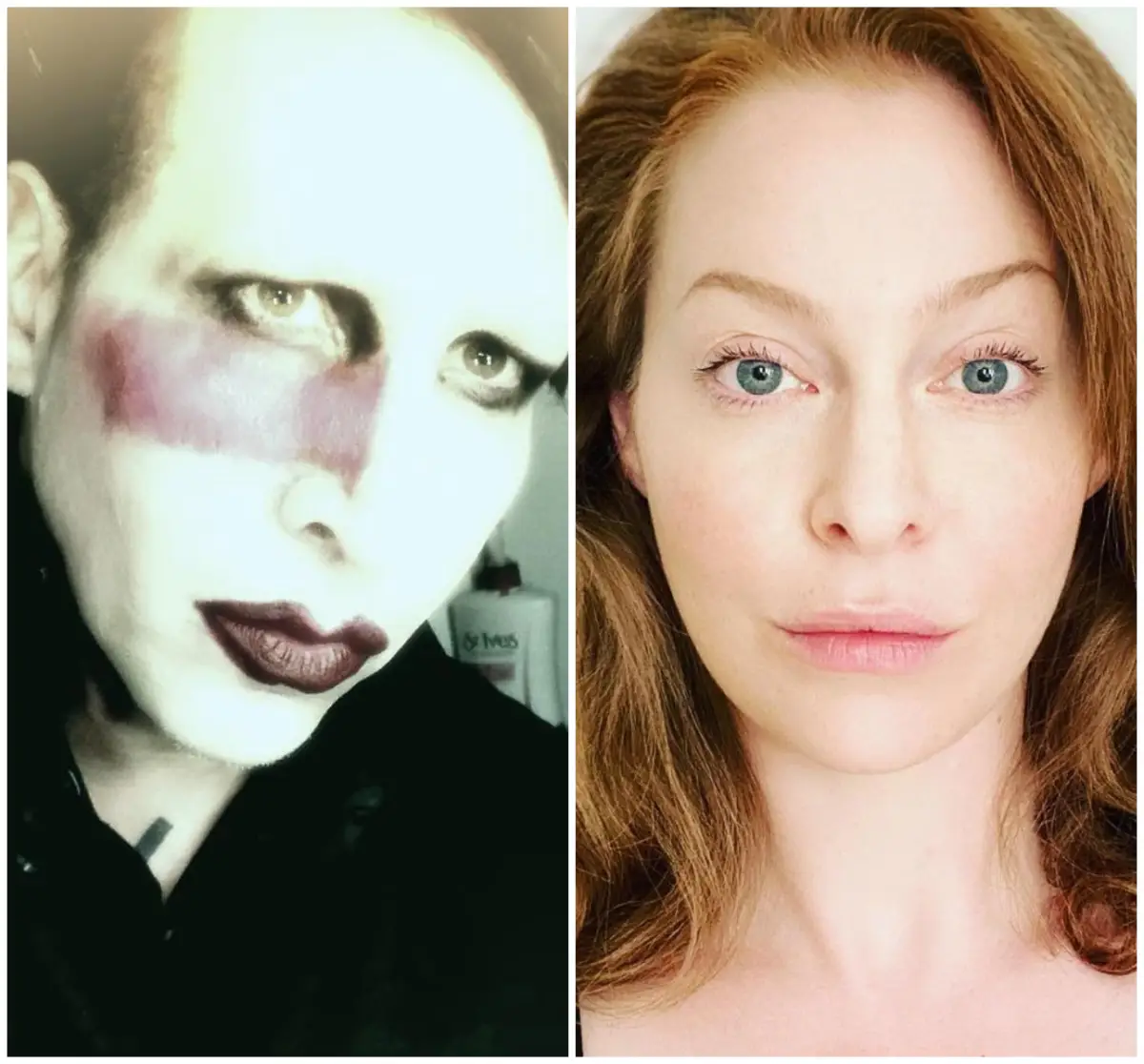 Marilyn Mansón y Esmé Bianco.