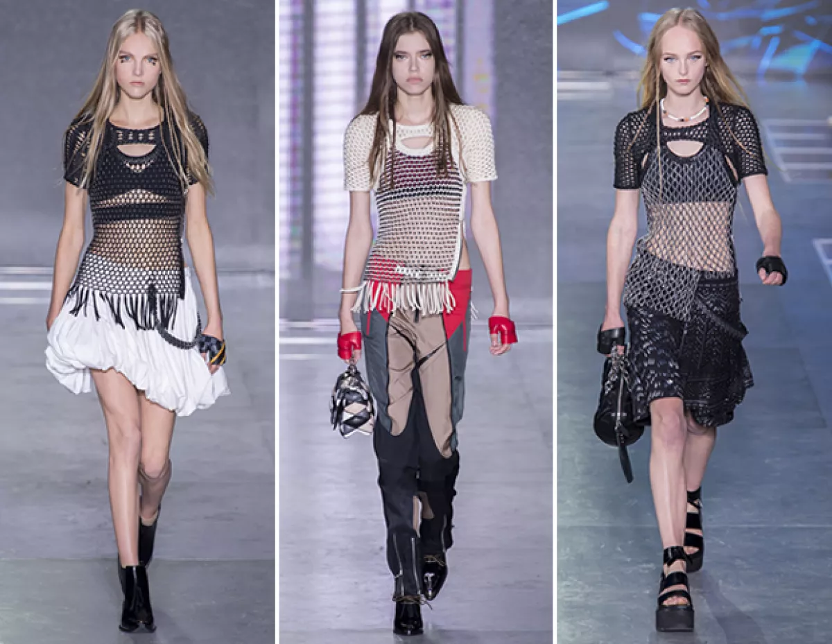 La red apareció en la colección SS16.